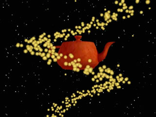 Teapot Particle Collisions